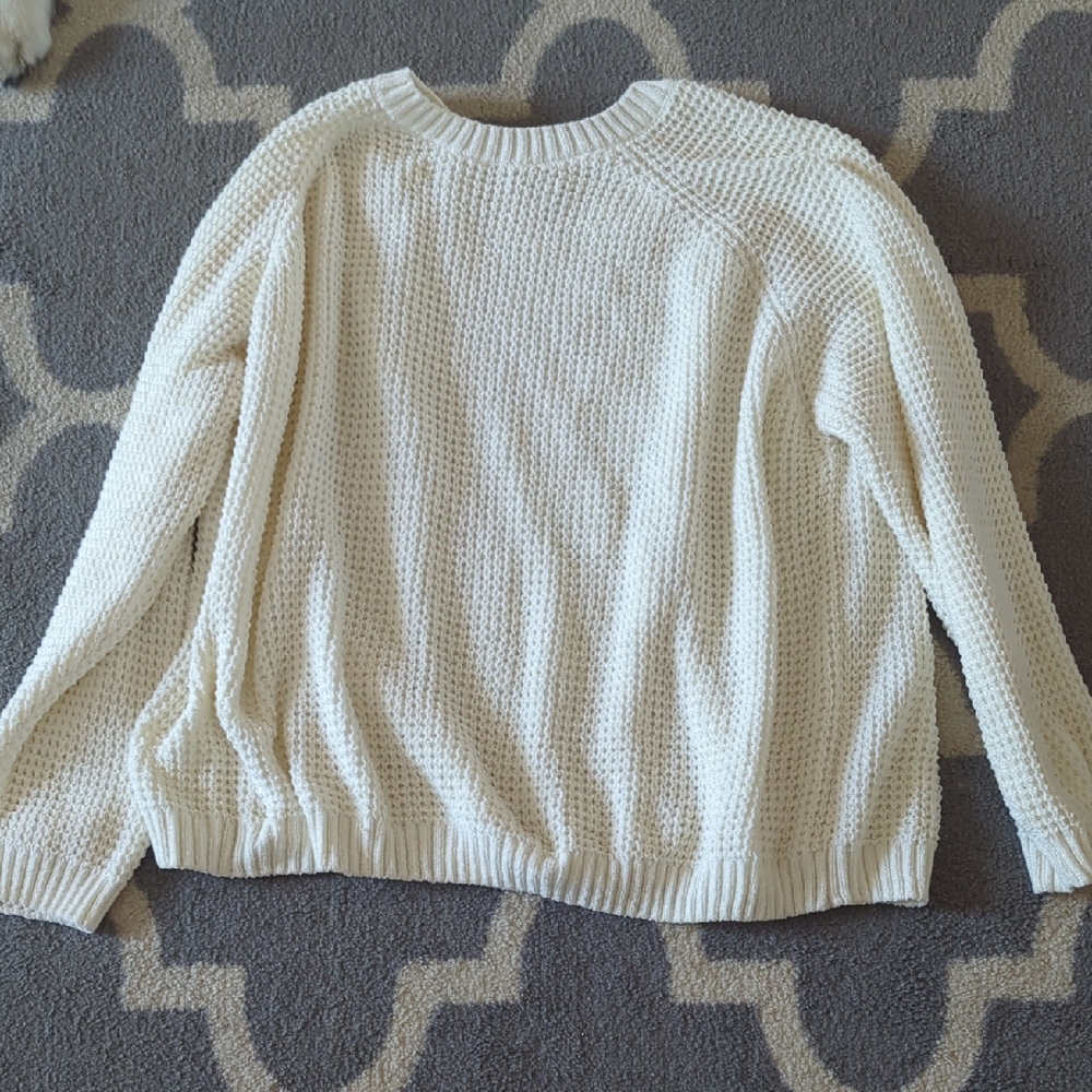 Cozy Cream Sweater, NWOT